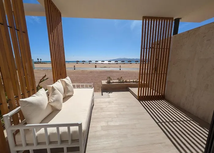 Beachfront Somabay Steps From Sea & Pool